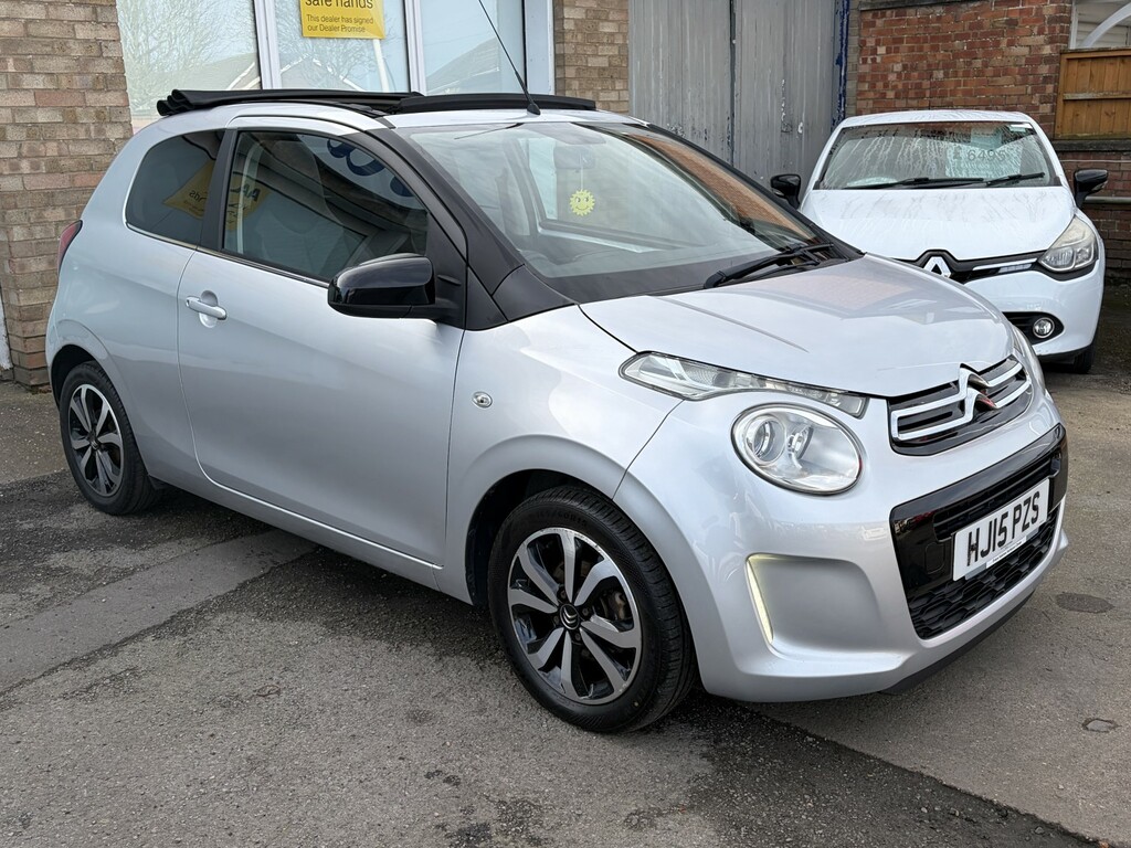 Citroen C1 Hatchback 1.0 Vti Flair 2015 HJ15PZS Grey #3