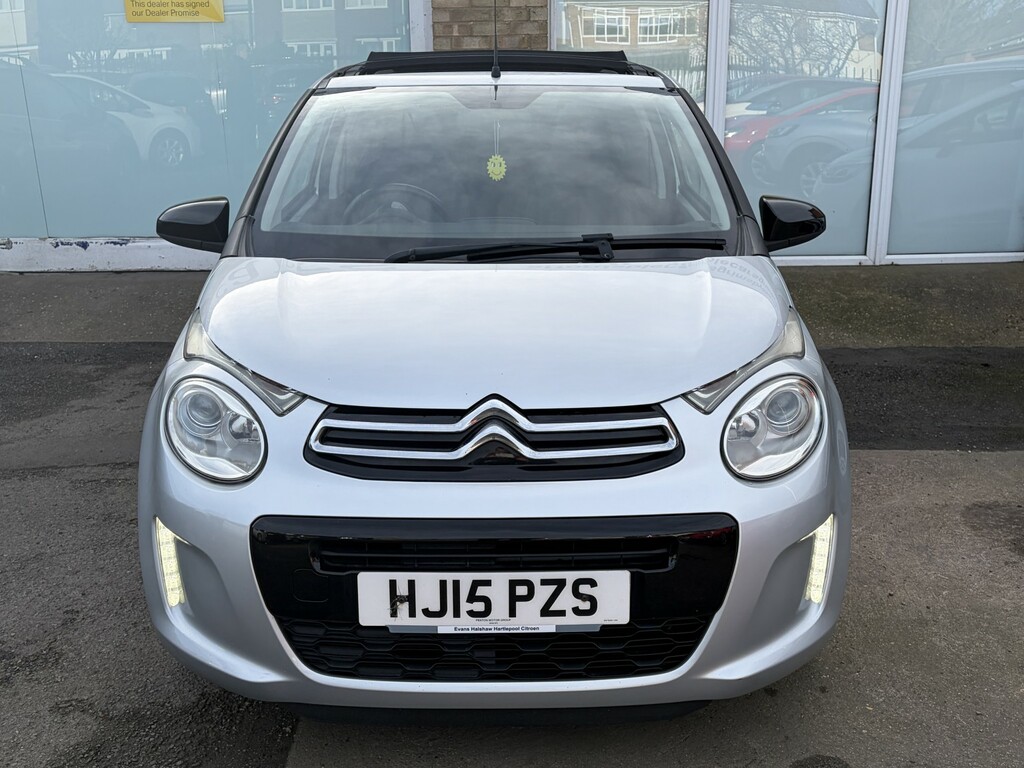 Citroen C1 Hatchback 1.0 Vti Flair 2015 HJ15PZS Grey #2