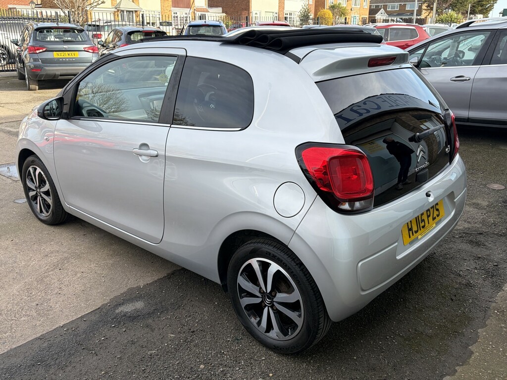 Citroen C1 Hatchback 1.0 Vti Flair 2015 HJ15PZS Grey #4