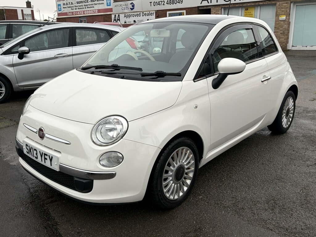 Fiat 500 Hatchback 1.2 Lounge 2013 White