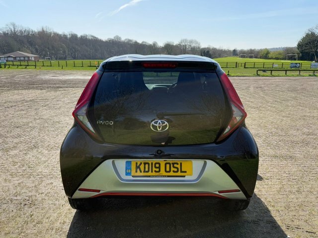Toyota Aygo 1.0 Vvt-i X-trend Funroof X-shift Euro KD19OSL Black #5