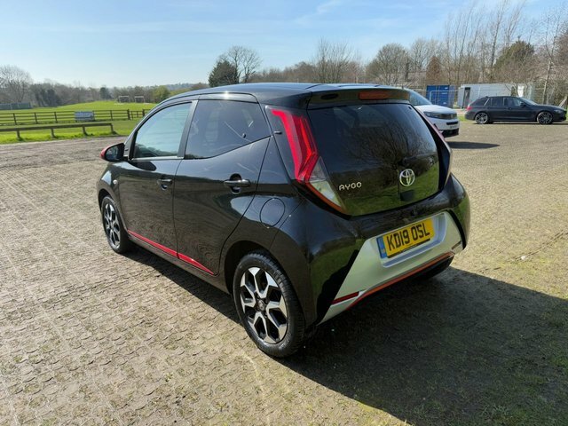 Toyota Aygo 1.0 Vvt-i X-trend Funroof X-shift Euro KD19OSL Black #4