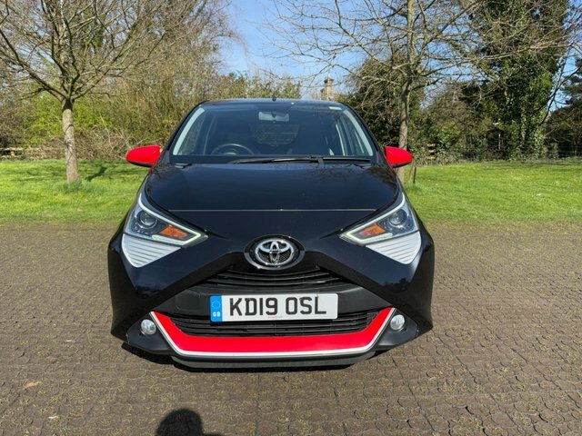Toyota Aygo 1.0 Vvt-i X-trend Funroof X-shift Euro KD19OSL Black #2