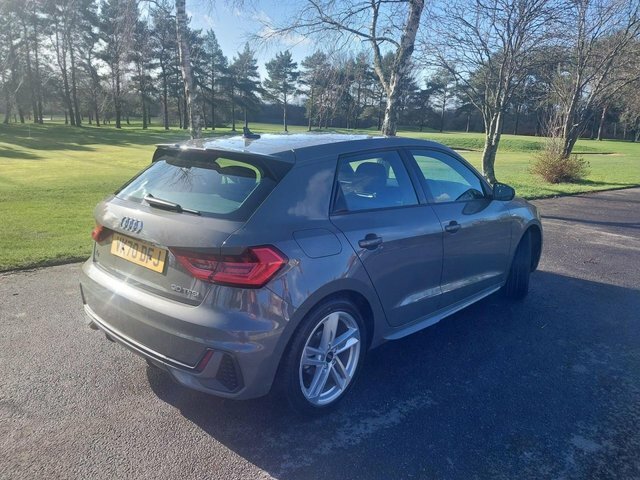 Audi A1 1.0 Tfsi 30 S Line Sportback Eur VK70DFJ Grey #4