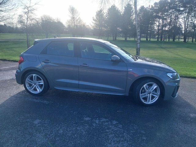 Audi A1 1.0 Tfsi 30 S Line Sportback Eur VK70DFJ Grey #6