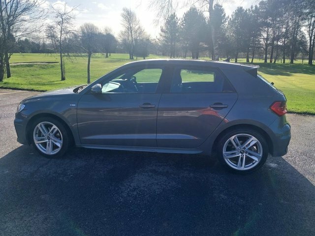 Audi A1 1.0 Tfsi 30 S Line Sportback Eur VK70DFJ Grey #5
