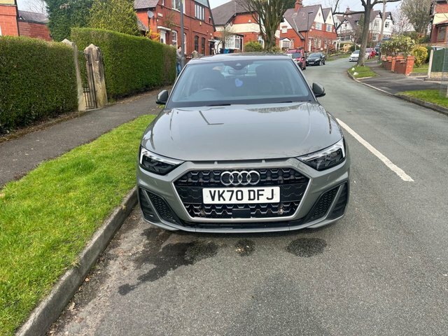 Audi A1 1.0 Tfsi 30 S Line Sportback Eur VK70DFJ Grey #2
