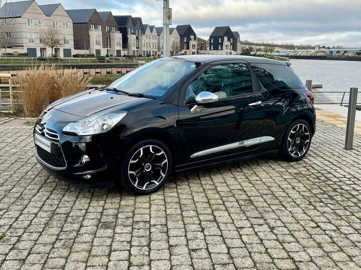 Citroen DS3 1.6 Thp Dsport Plus Euro 5 HN14KXS Black #2