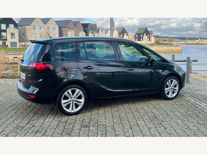 Vauxhall Zafira Tourer 1.8 16V Tech Line Euro 5 Black #6