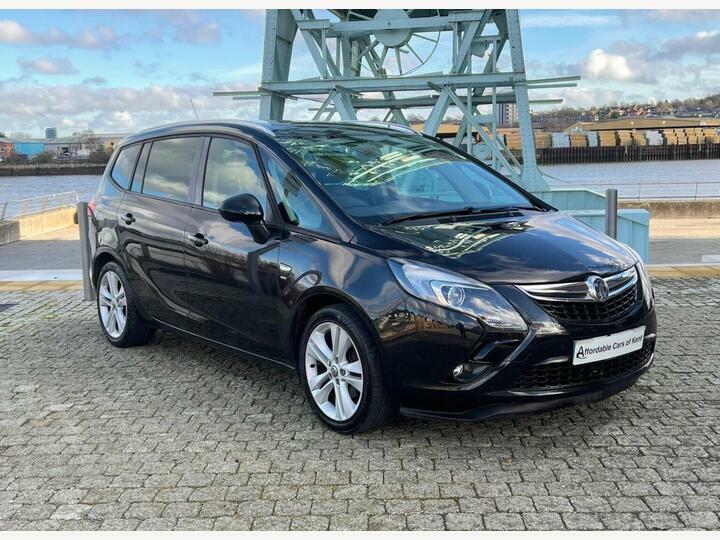 Vauxhall Zafira Tourer 1.8 16V Tech Line Euro 5 Black