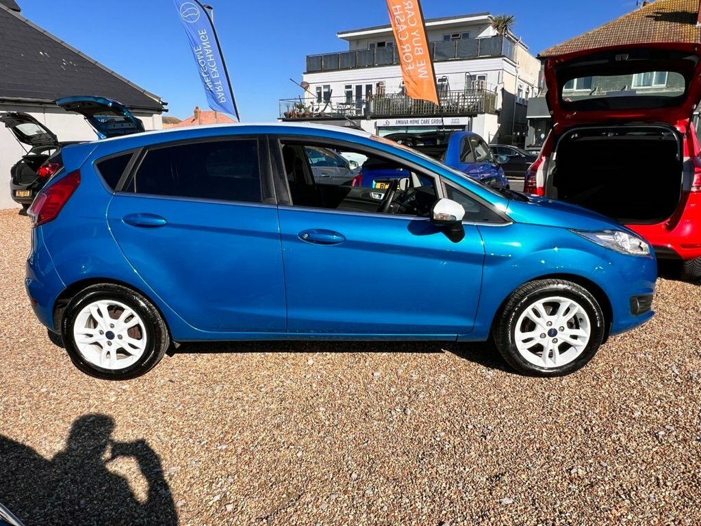 Ford Fiesta 1L Zetec Blue Edition CA66MHK Blue #5