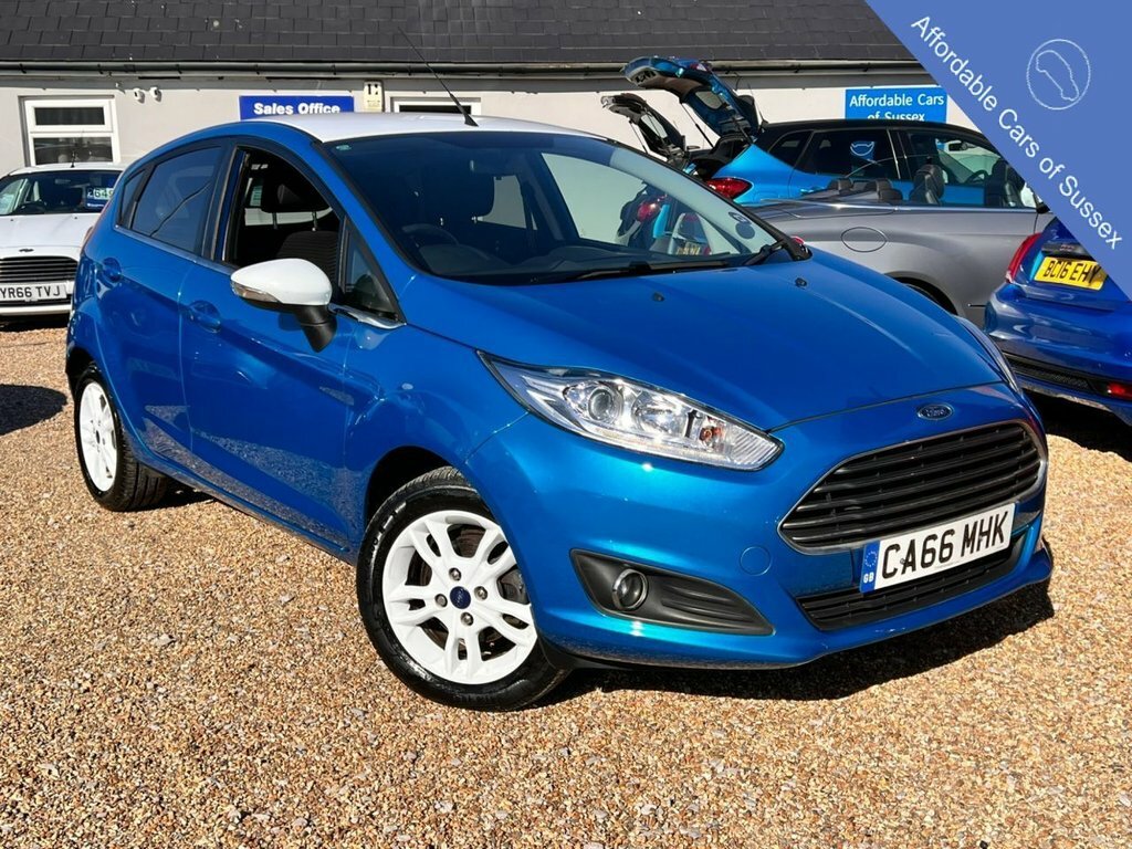 Ford Fiesta 1L Zetec Blue Edition Blue