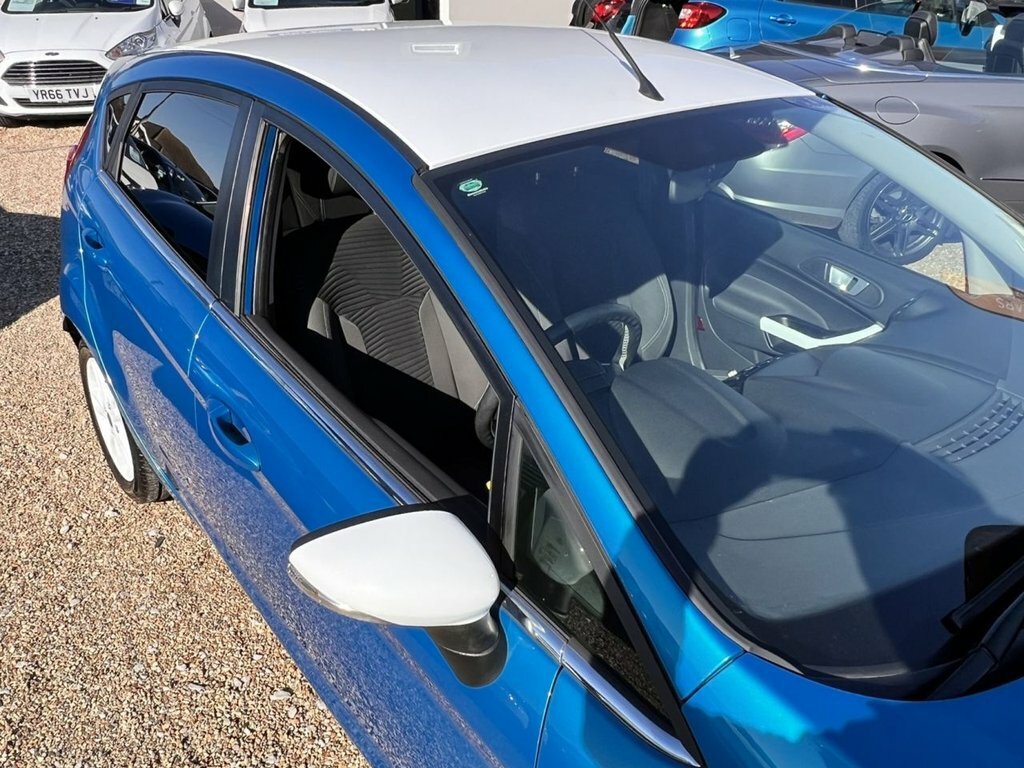 Ford Fiesta 1L Zetec Blue Edition CA66MHK Blue #6
