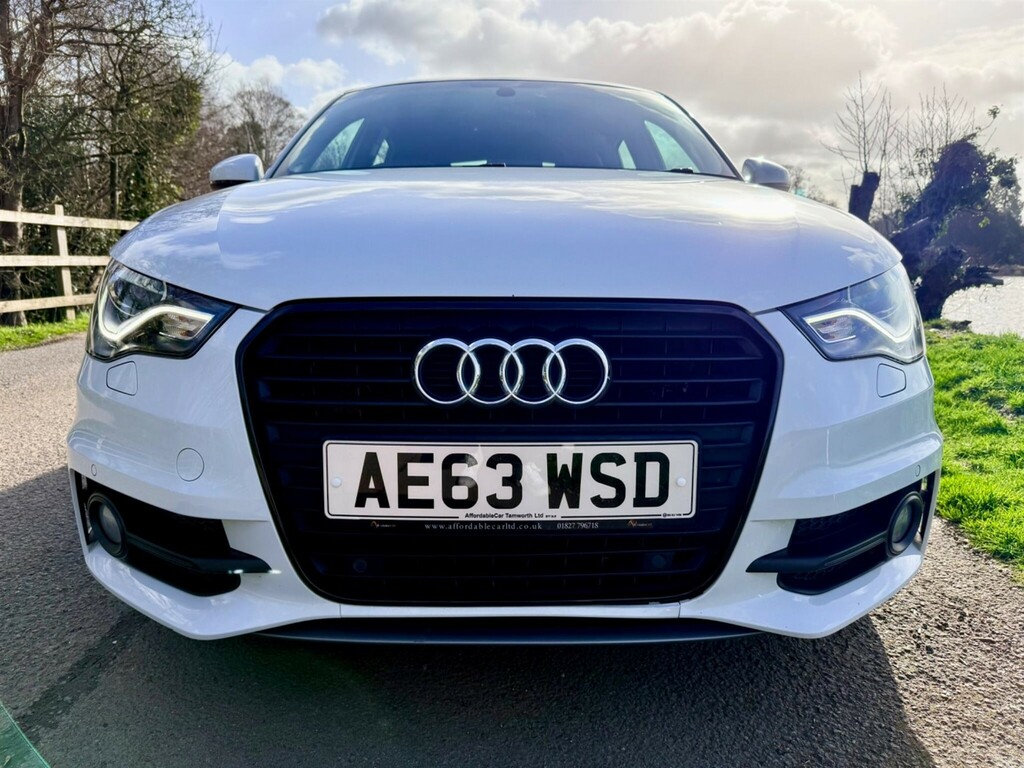 Audi A1 1.4 Tfsi Cod S Line Sportback S Tronic Euro 5 Ss AE63WSD White #4