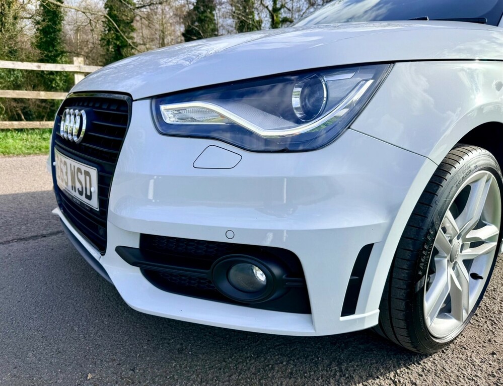 Audi A1 1.4 Tfsi Cod S Line Sportback S Tronic Euro 5 Ss AE63WSD White #6