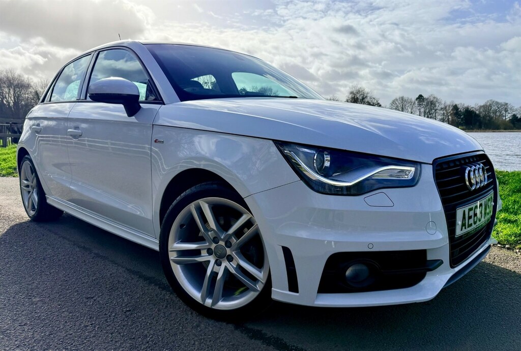 Audi A1 1.4 Tfsi Cod S Line Sportback S Tronic Euro 5 Ss White