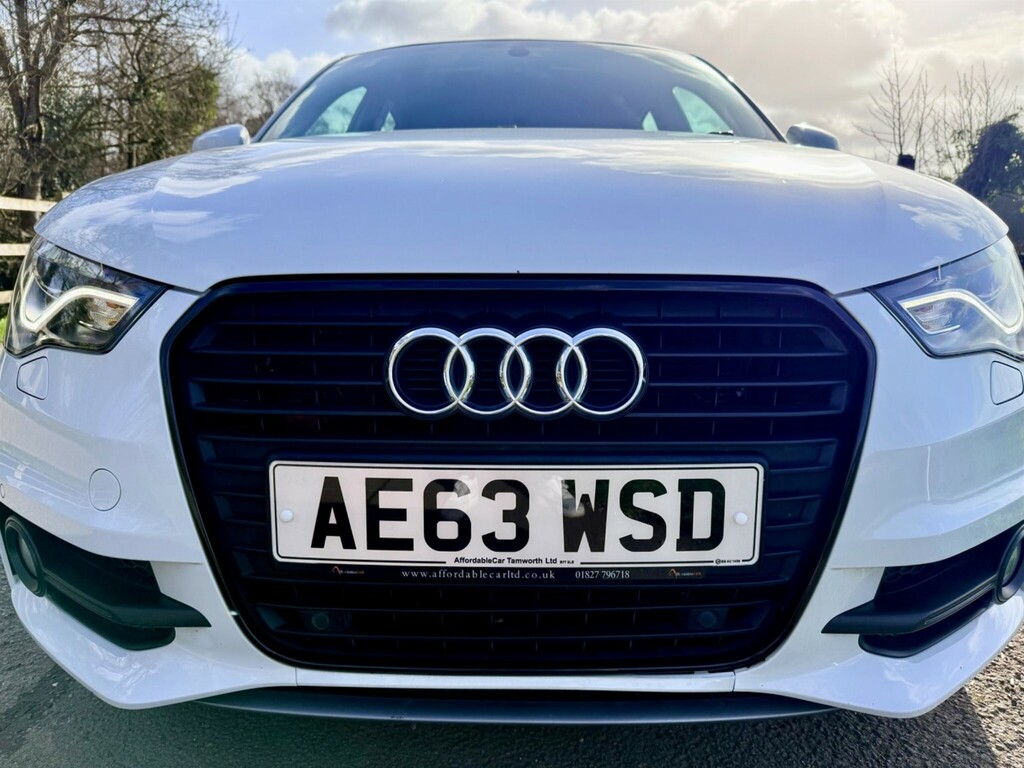 Audi A1 1.4 Tfsi Cod S Line Sportback S Tronic Euro 5 Ss AE63WSD White #5