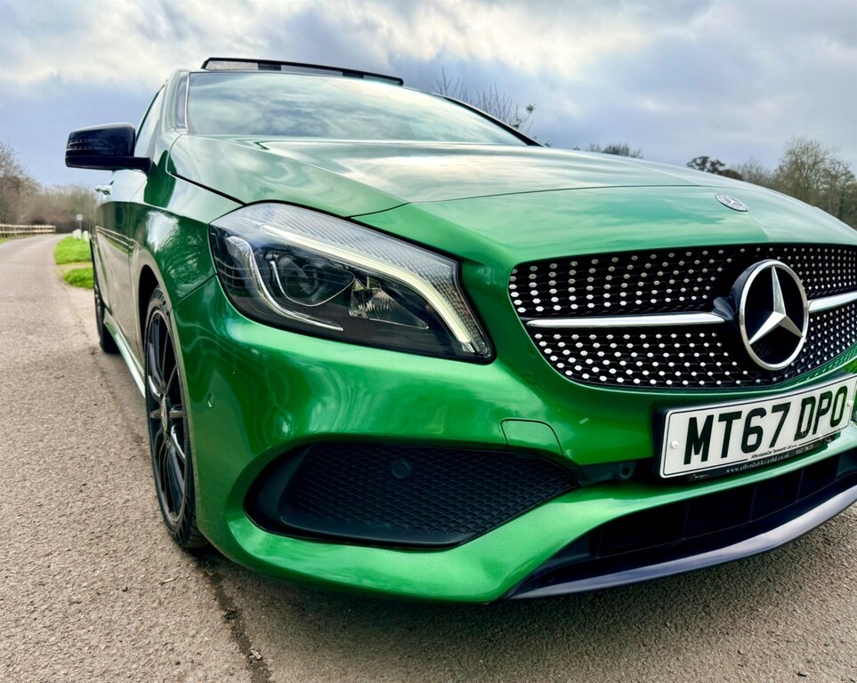Mercedes-Benz A Class 2.1 D Amg Line Premium Plus 7G-dct Euro 6 Ss MT67DPO Green #2