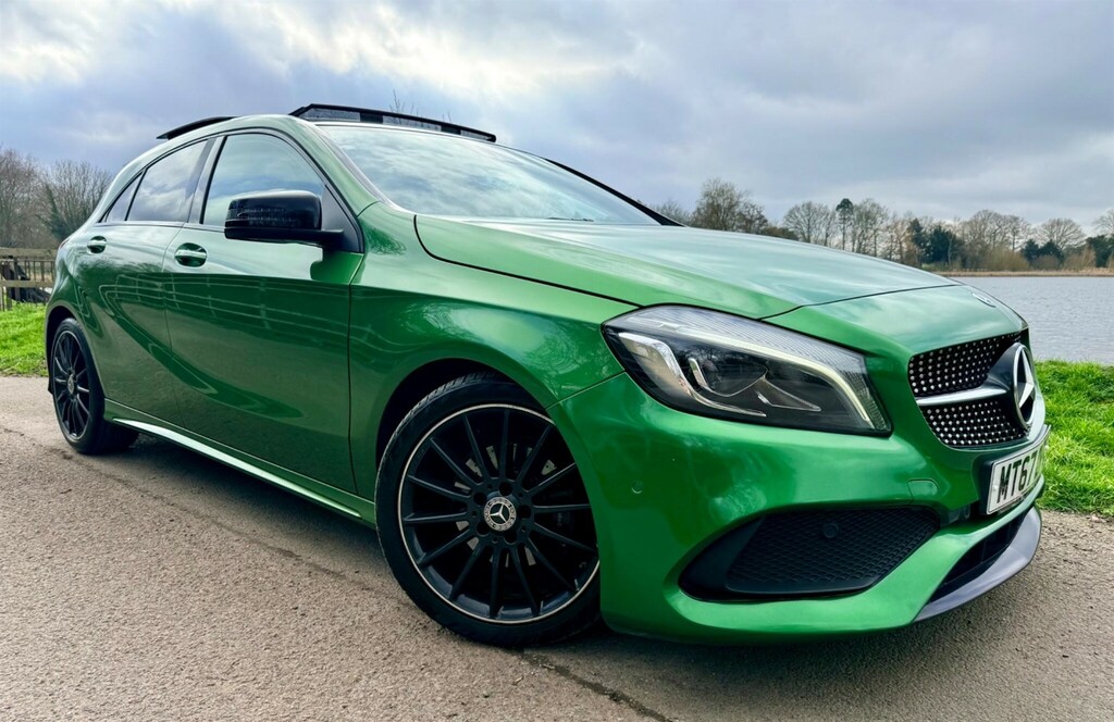 Mercedes-Benz A Class 2.1 D Amg Line Premium Plus 7G-dct Euro 6 Ss Green