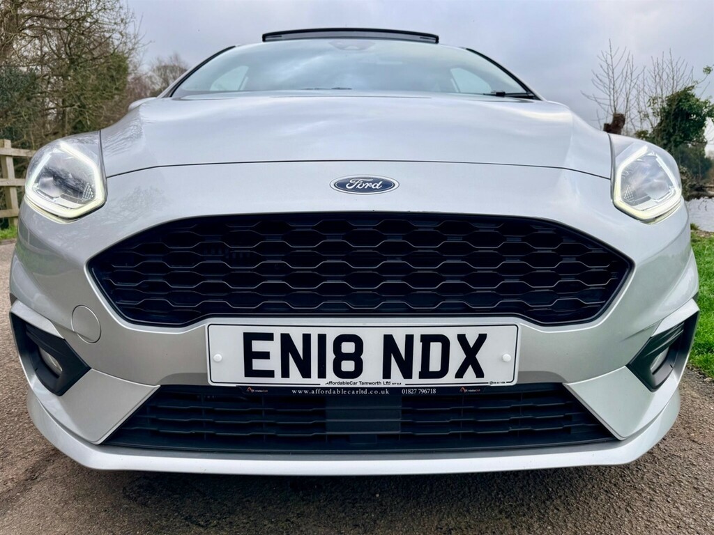 Ford Fiesta 1.0T Ecoboost St-line X Euro 6 Ss EN18NDX Silver #5