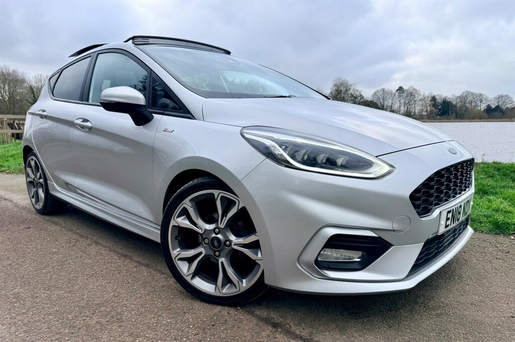 Ford Fiesta 1.0T Ecoboost St-line X Euro 6 Ss EN18NDX Silver