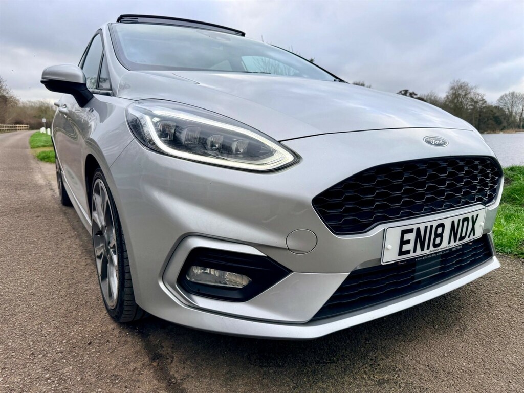 Ford Fiesta 1.0T Ecoboost St-line X Euro 6 Ss EN18NDX Silver #2