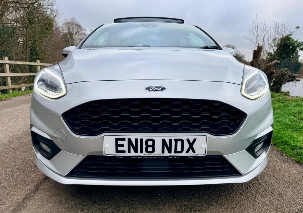 Ford Fiesta 1.0T Ecoboost St-line X Euro 6 Ss EN18NDX Silver #4