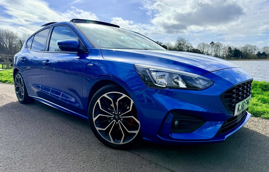 Ford Focus 1.0T Ecoboost St-line X Hatchback Manua Blue