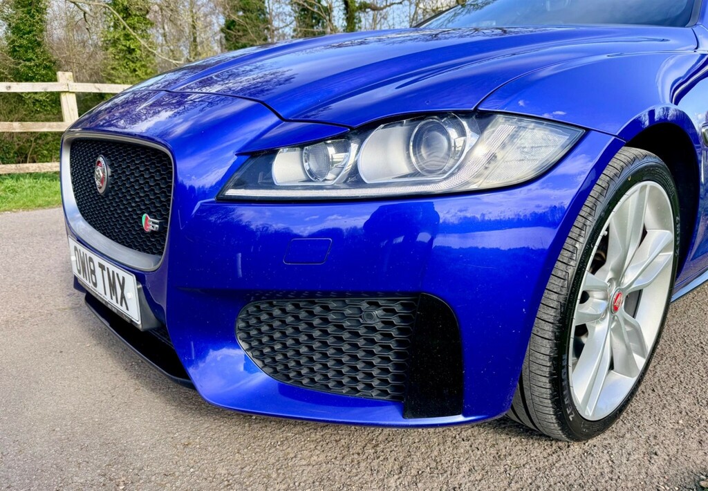 Jaguar XF 3.0D V6 S Euro 6 Ss OW18TMX Blue #6