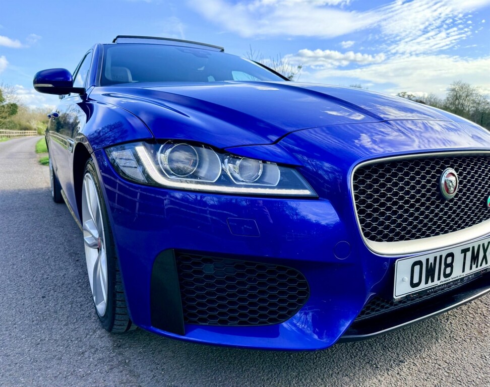 Jaguar XF 3.0D V6 S Euro 6 Ss OW18TMX Blue #2