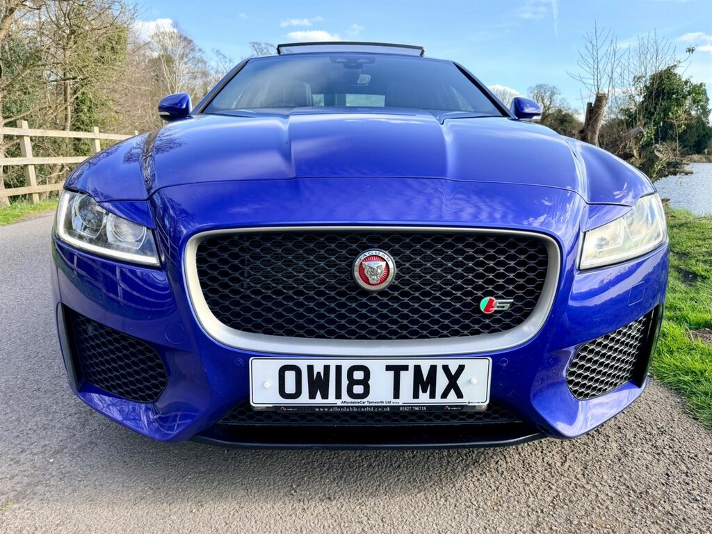 Jaguar XF 3.0D V6 S Euro 6 Ss OW18TMX Blue #4