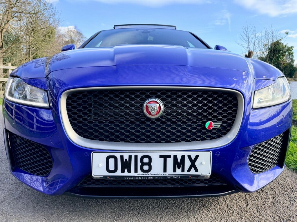 Jaguar XF 3.0D V6 S Euro 6 Ss OW18TMX Blue #5