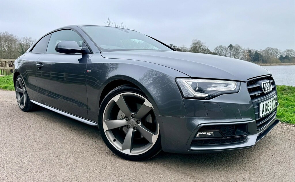 Audi A5 2.0 Tfsi Black Edition Quattro Euro 6 Ss Grey