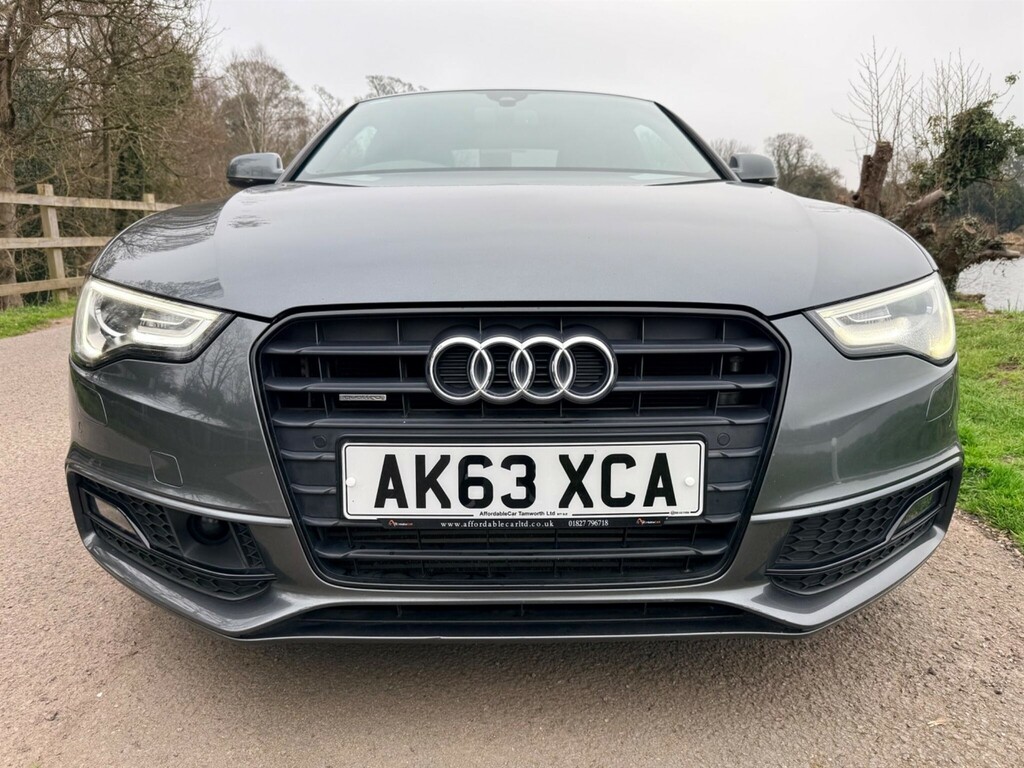 Audi A5 2.0 Tfsi Black Edition Quattro Euro 6 Ss Grey #4