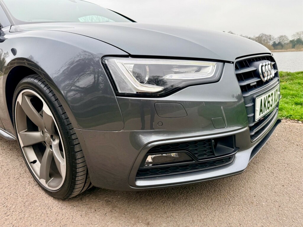 Audi A5 2.0 Tfsi Black Edition Quattro Euro 6 Ss Grey #3