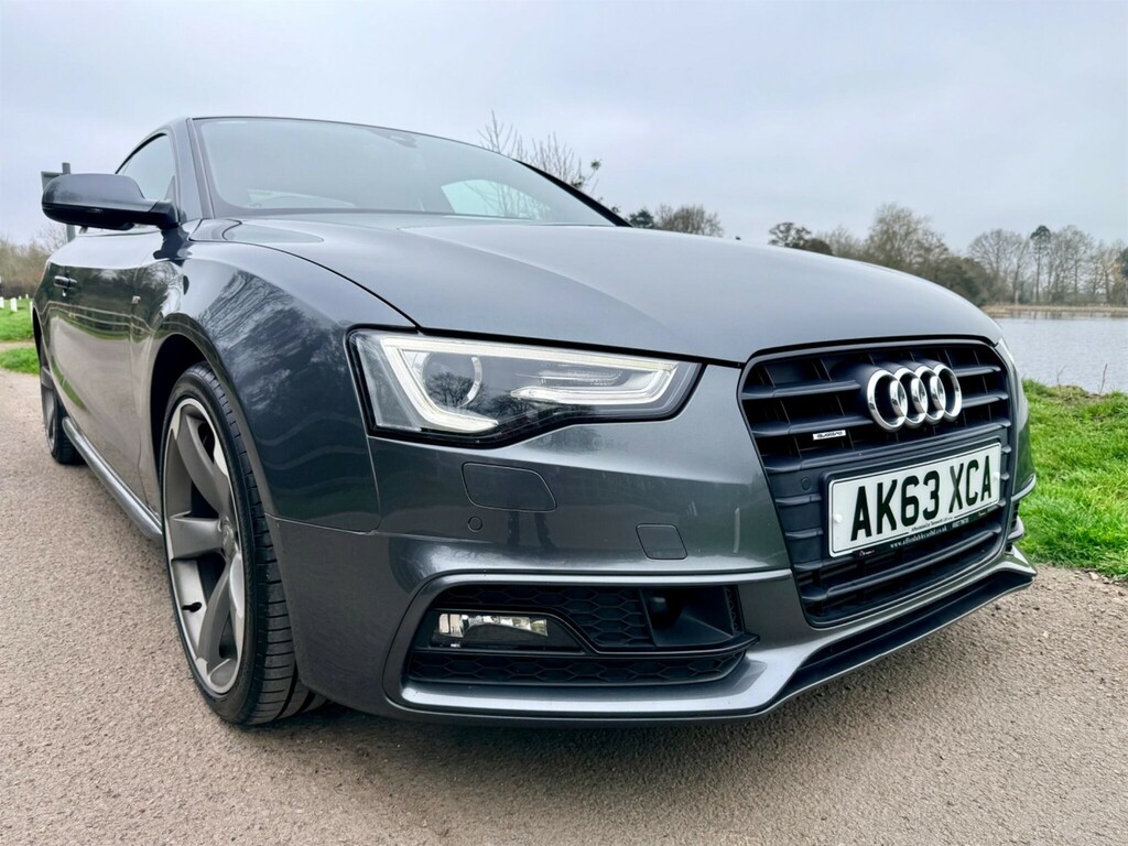 Audi A5 2.0 Tfsi Black Edition Quattro Euro 6 Ss Grey #2