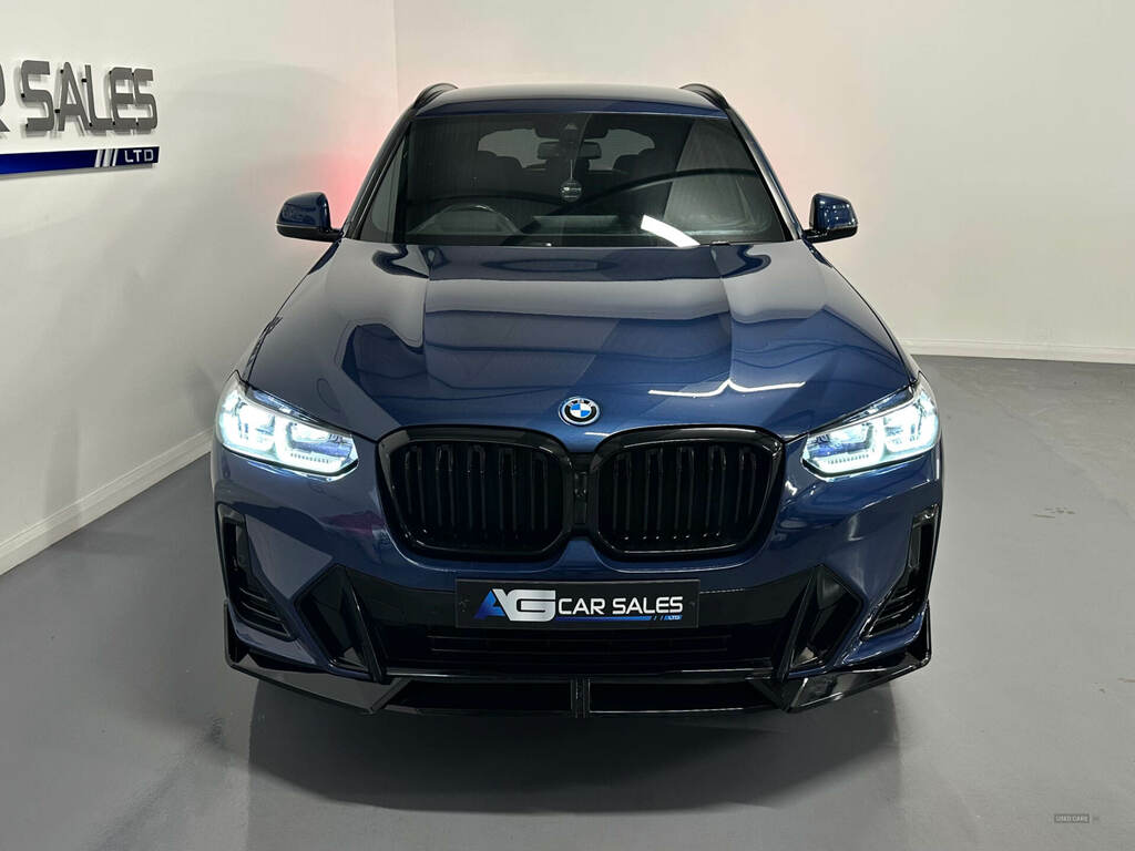 BMW X3 Xdrive 30E M Sport HN71KDJ Blue #2