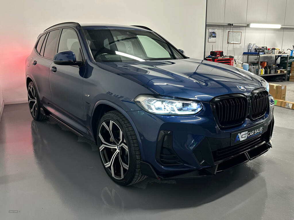 BMW X3 Xdrive 30E M Sport HN71KDJ Blue #4