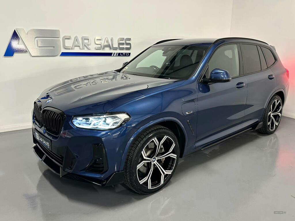 BMW X3 Xdrive 30E M Sport HN71KDJ Blue #3