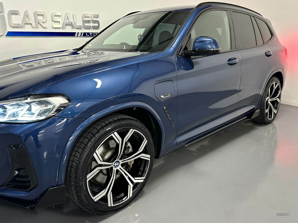 BMW X3 Xdrive 30E M Sport HN71KDJ Blue #5