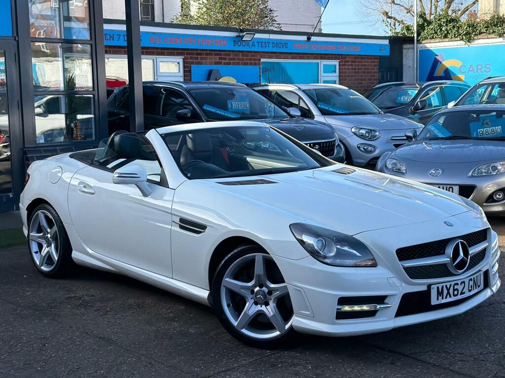 Mercedes-Benz SLK Convertible 1.8 Slk200 Blueefficiency Amg Sport Eu White