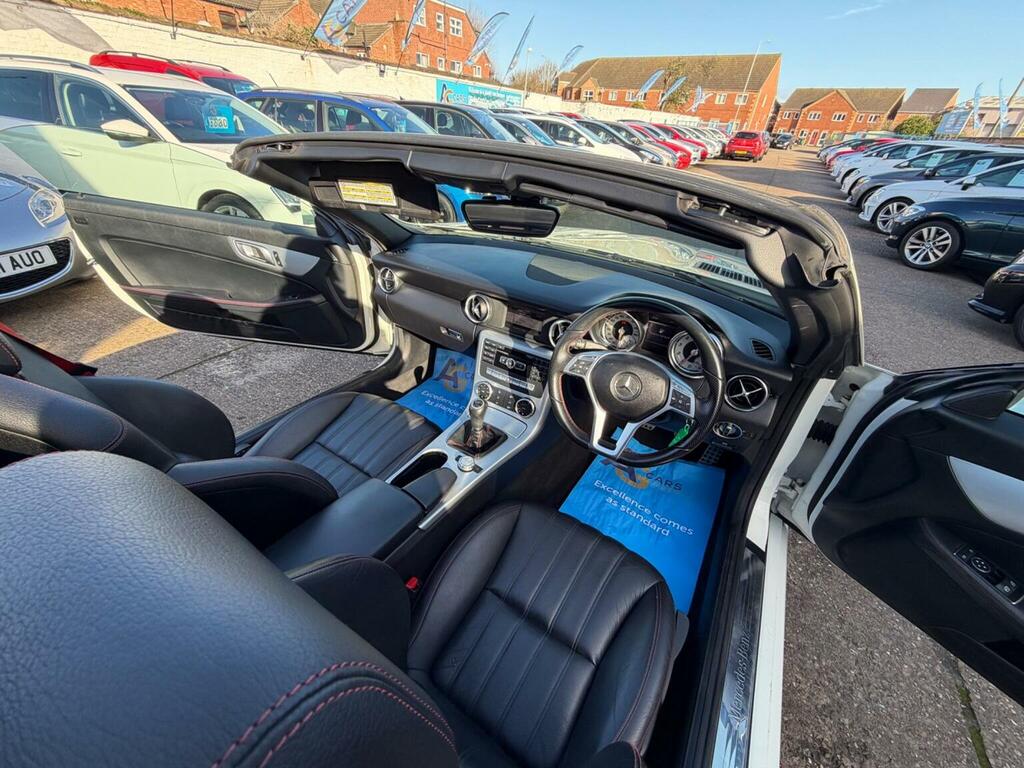 Mercedes-Benz SLK Convertible 1.8 Slk200 Blueefficiency Amg Sport Eu White #3