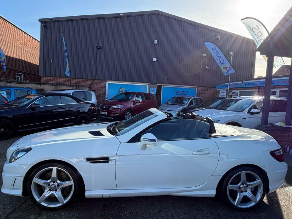 Mercedes-Benz SLK Convertible 1.8 Slk200 Blueefficiency Amg Sport Eu White #6