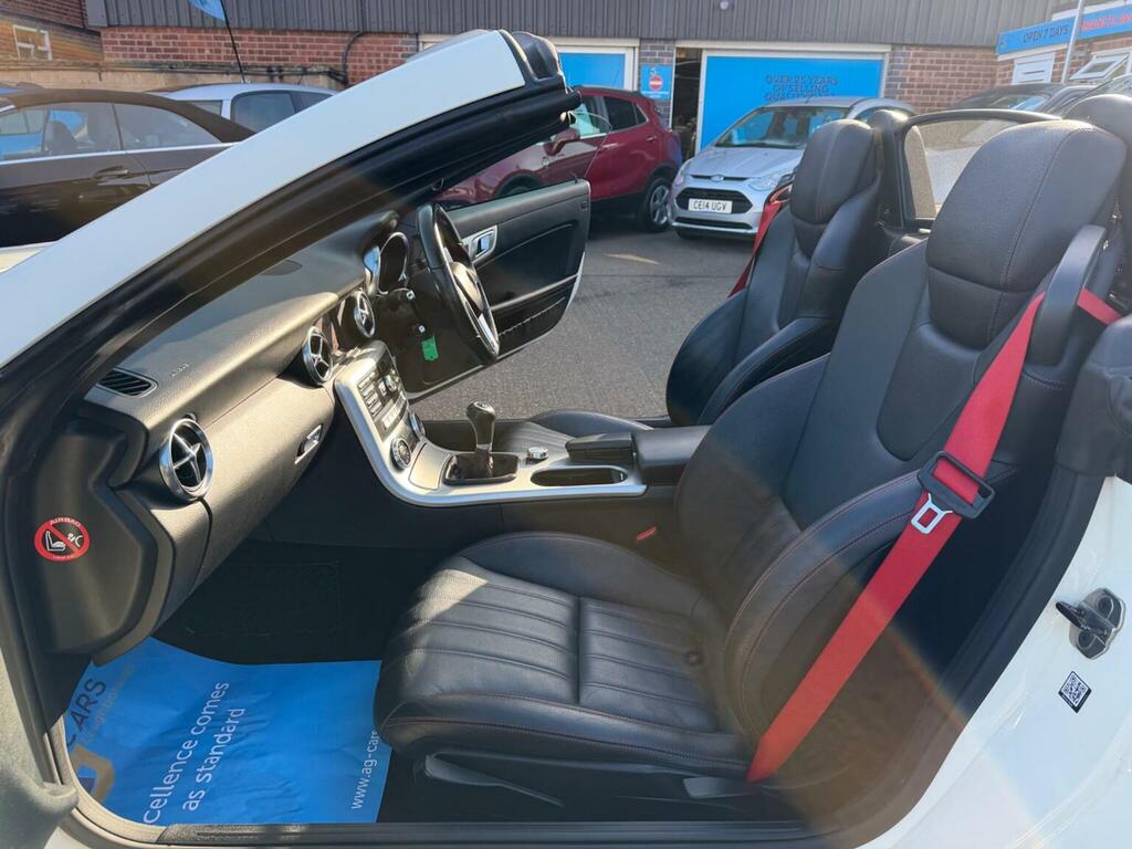 Mercedes-Benz SLK Convertible 1.8 Slk200 Blueefficiency Amg Sport Eu White #4