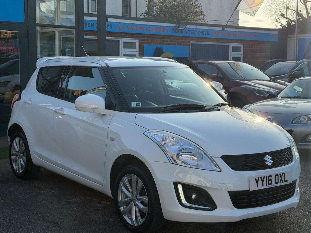Suzuki Swift Hatchback 1.2 Sz3 Allgrip Euro 6 201616 White