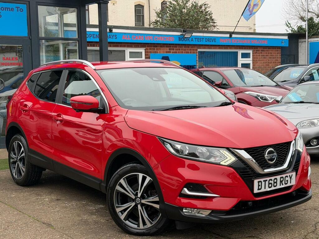 Nissan Qashqai Suv 1.5 Dci N-connecta Euro 6 Ss 201968 Red
