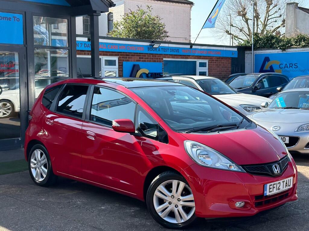 Honda Jazz Hatchback 1.4 I-vtec Ex Euro 5 201212 EF12TAU Red #5