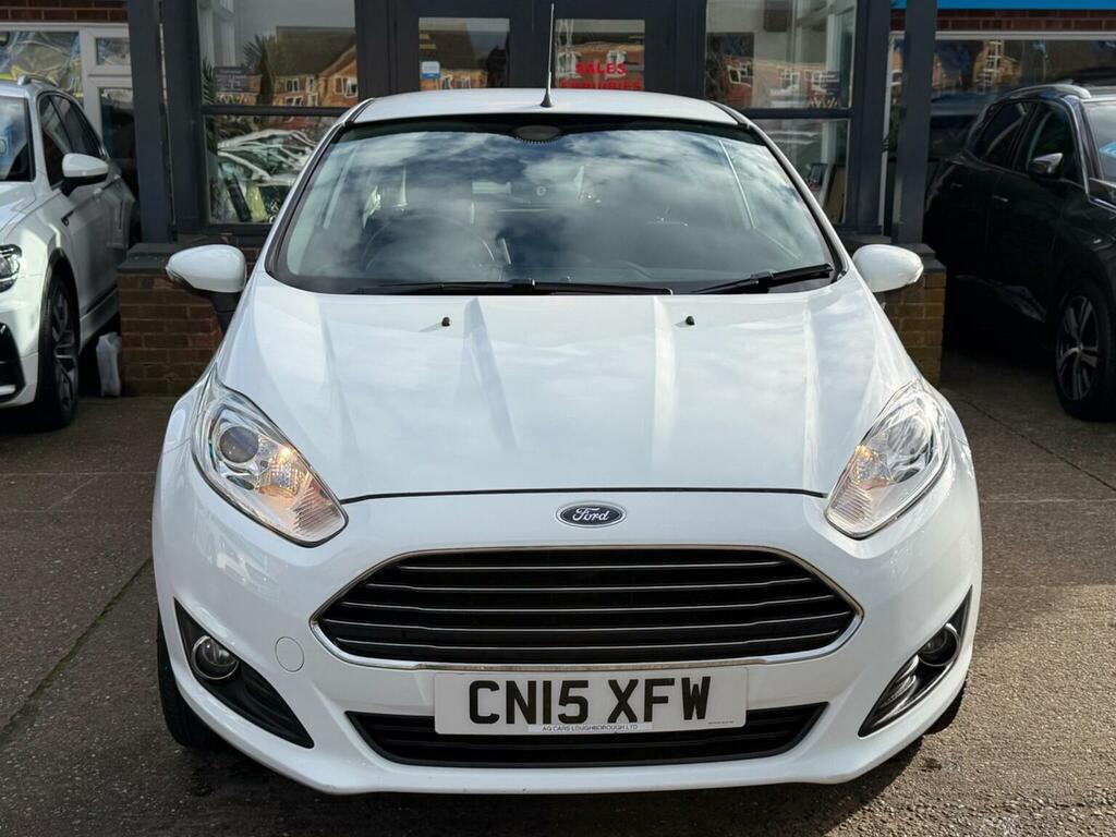 Ford Fiesta Hatchback 1.25 Zetec Euro 6 201515 CN15XFW White #6