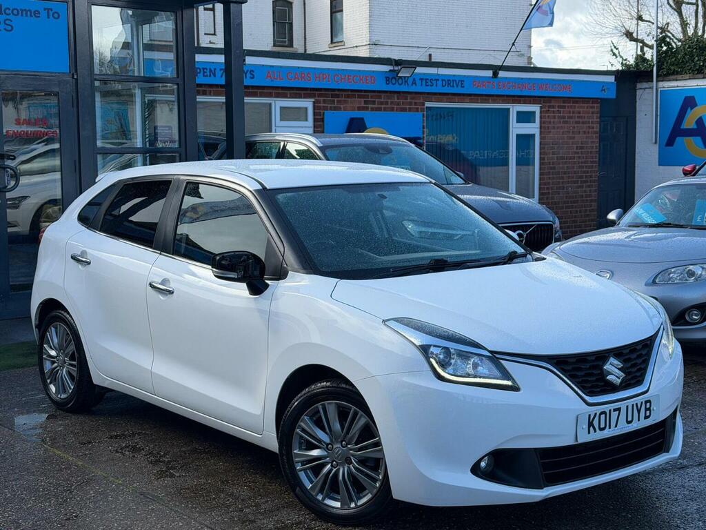 Suzuki Baleno Hatchback 1.0 Boosterjet Sz5 Euro 6 201717 White