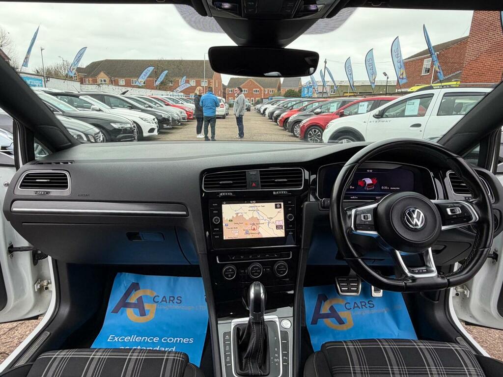 Volkswagen Golf Hatchback 2.0 Tdi Gtd Dsg Euro 6 Ss 20191 HD19GNN White #2